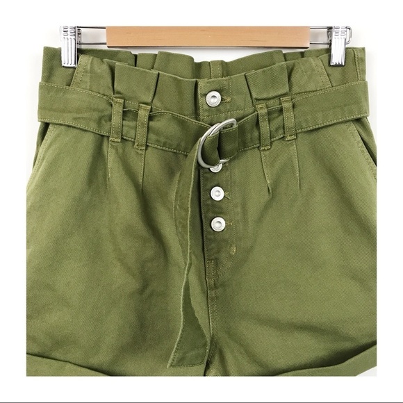 NWT Free People Cindy Utility Short in‎ Sage Size 4 - Picture 7 of 13
